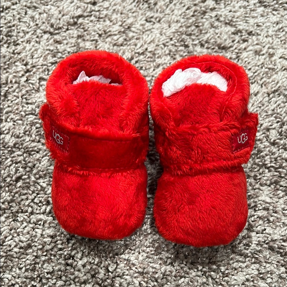 UGG Red Cozy Indoor Slippers